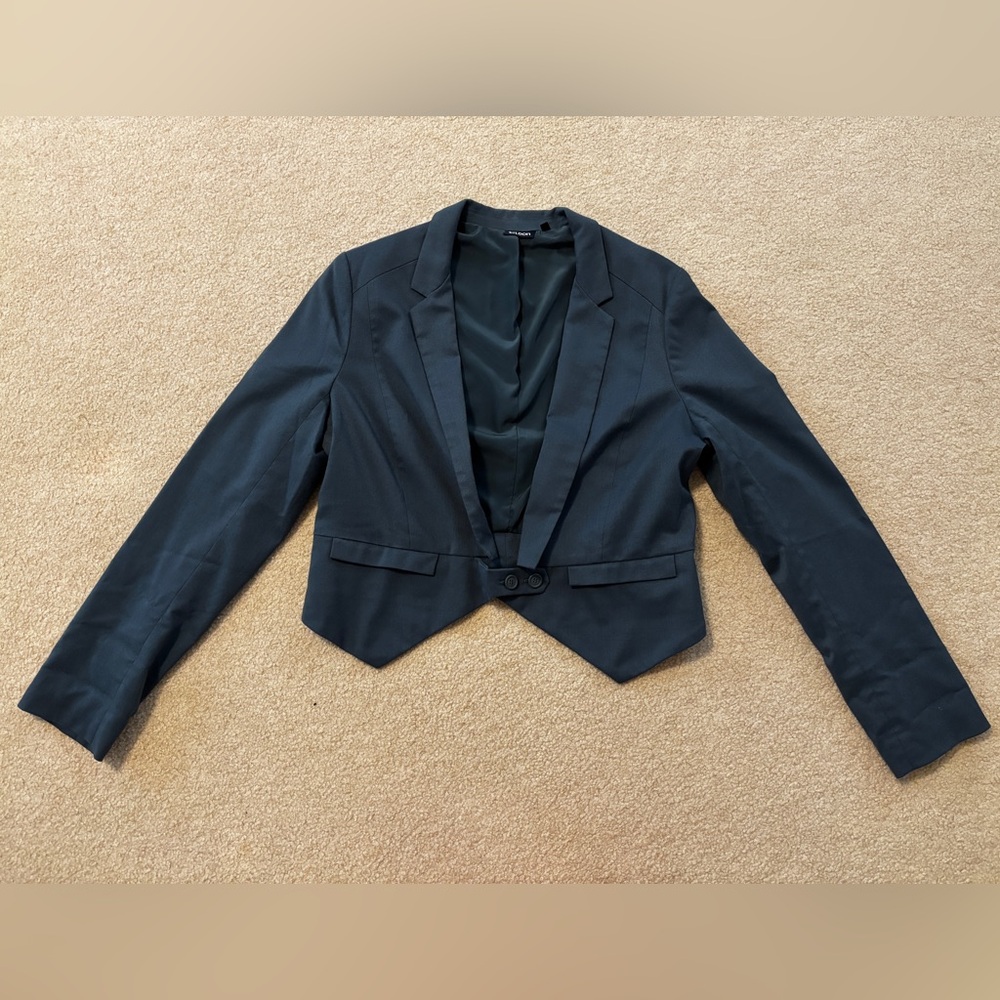 Tildon Cropped Blazer Jacket Size Large